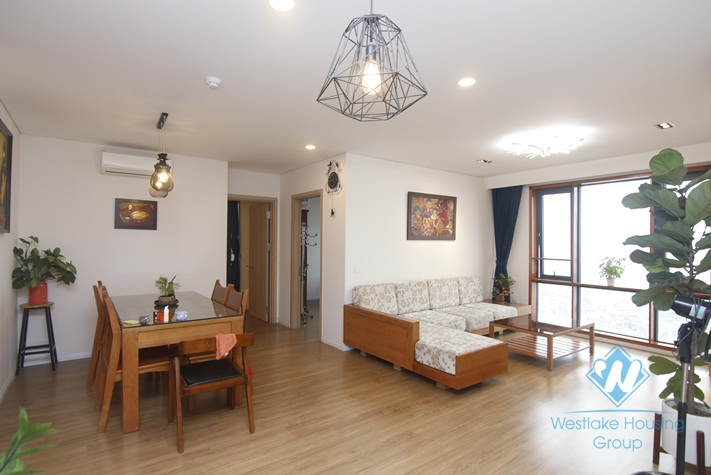 Beautiful and clean three bedrooms apartment for rent in Mipec Long Bien, Long Bien district, Ha Noi